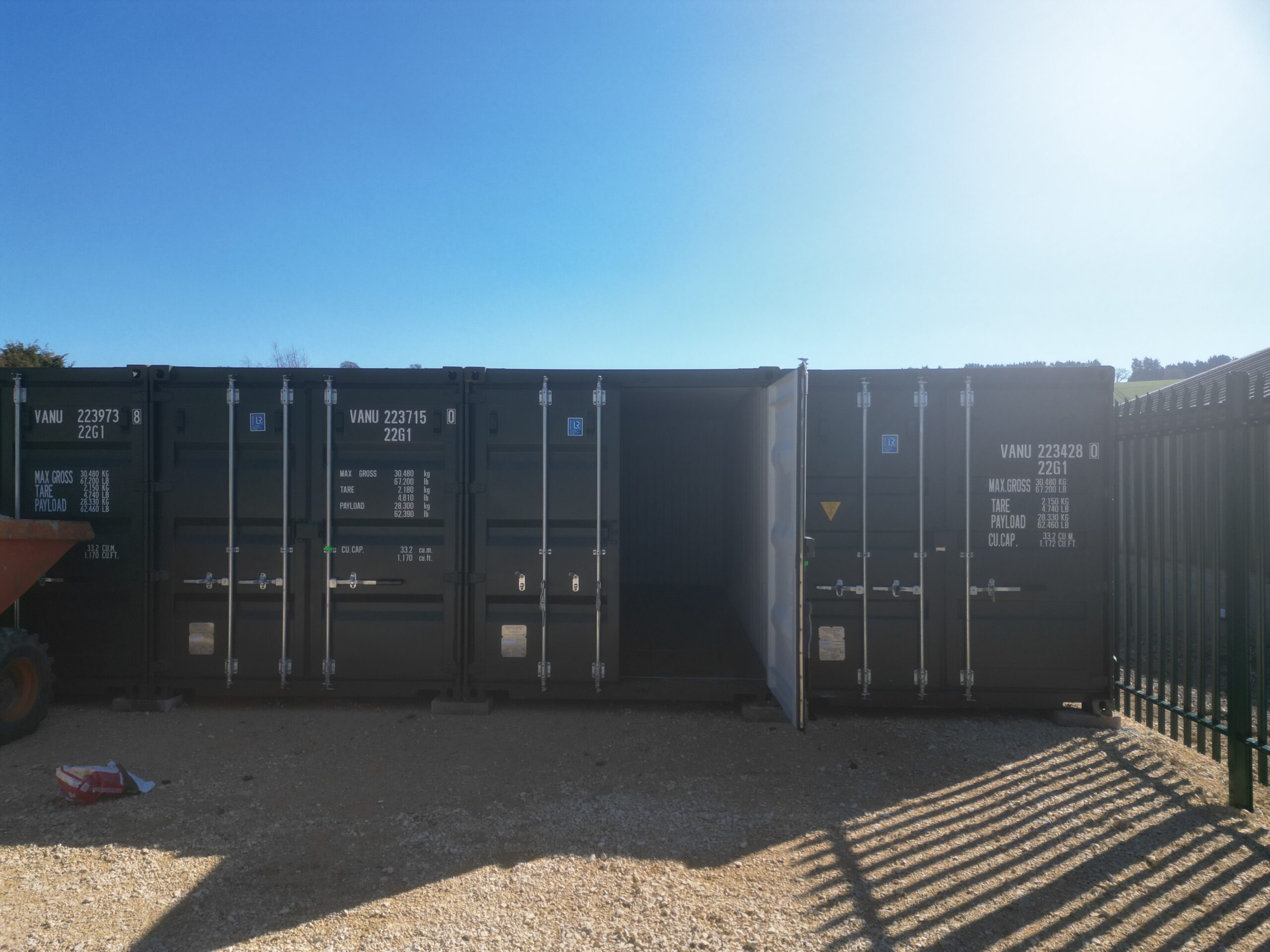 10 ft Storage Containers